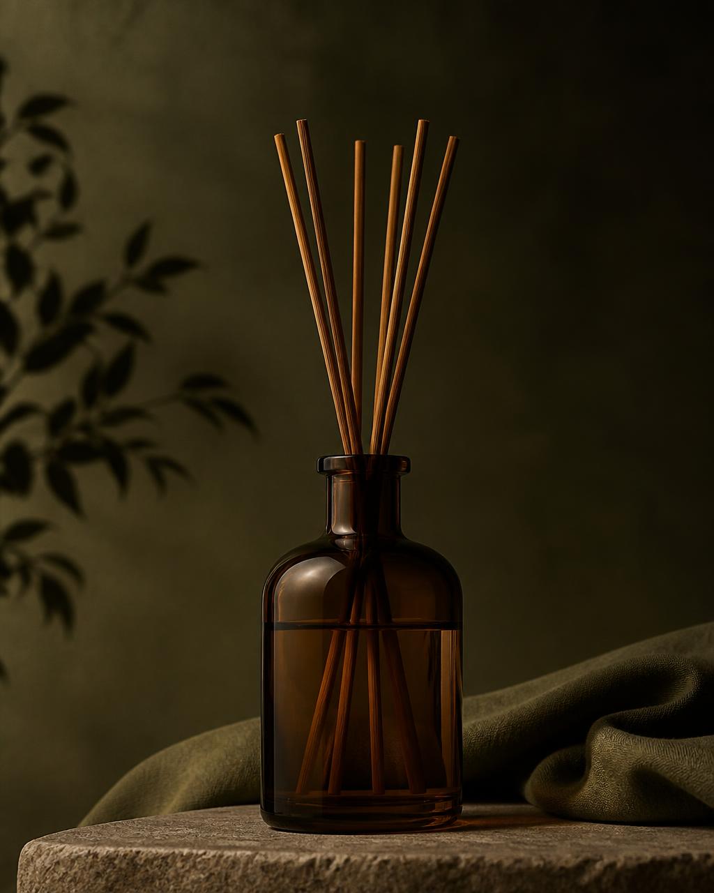 Enzo Lux fragrance styled at home