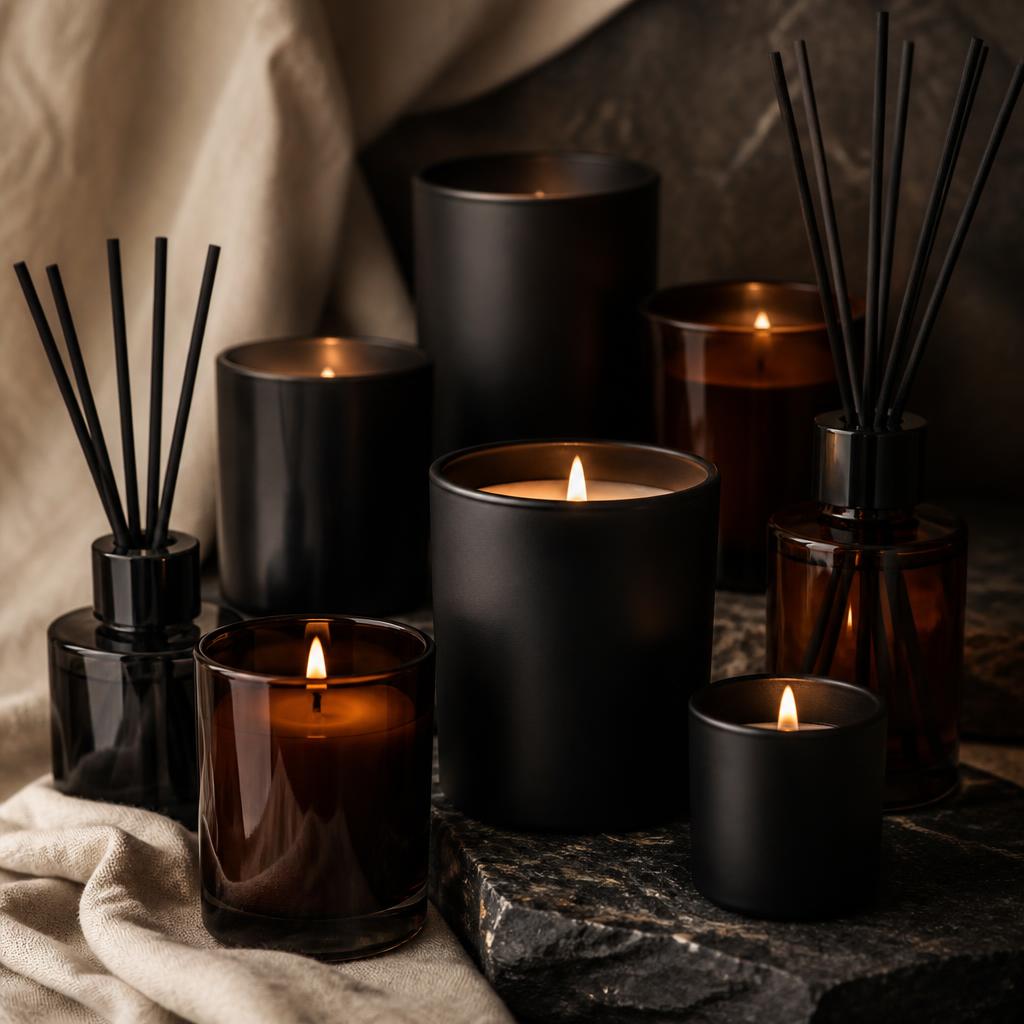 Enzo Lux fragrance styled at home